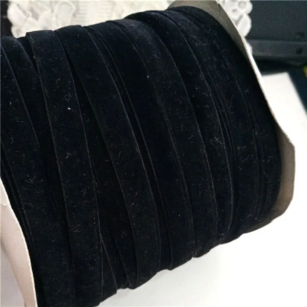 Velvet Ribbon Wedding Party Decoration Handmade Ribbon Gift Wrapping Hair Bowknot DIY Christmas Ribbon 10 Yards 3/8"(10mm