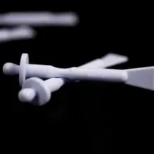 10 шт./компл. 2 в 1 носовые волосы для чистки пластиковый воск для носа аппликатор палочки Профессиональный эффективный Сейф инструменты для красоты