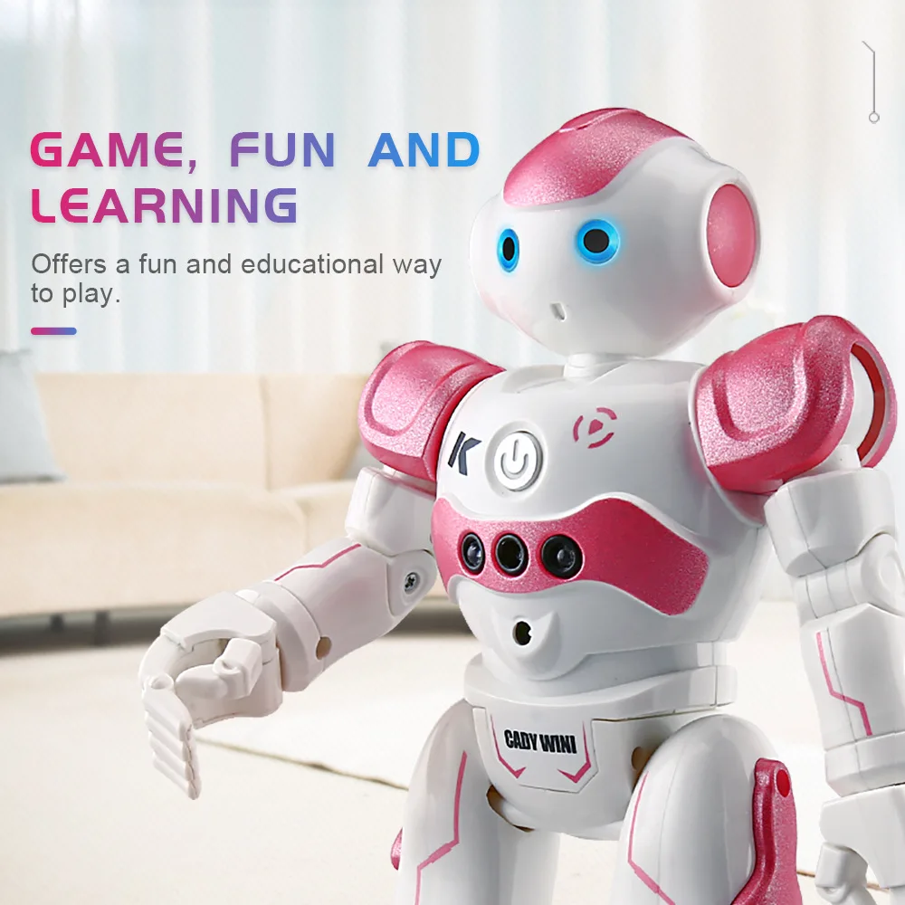 Original JJRC multifunctional charging music dancing remote control intelligent interactive robot children's toy birthday gift
