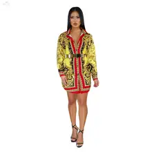 Spring Tracksuit Women Set Full Sleeve Africa National Print Shirt Two Piece Set Top And Pants Night Sexy Club 2 Piece Set Women Spring Tracksuit Women Set Full Sleeve Africa National Print Shirt Two Piece Set Top And Pants Night Sexy Club 2 Piece Set Women