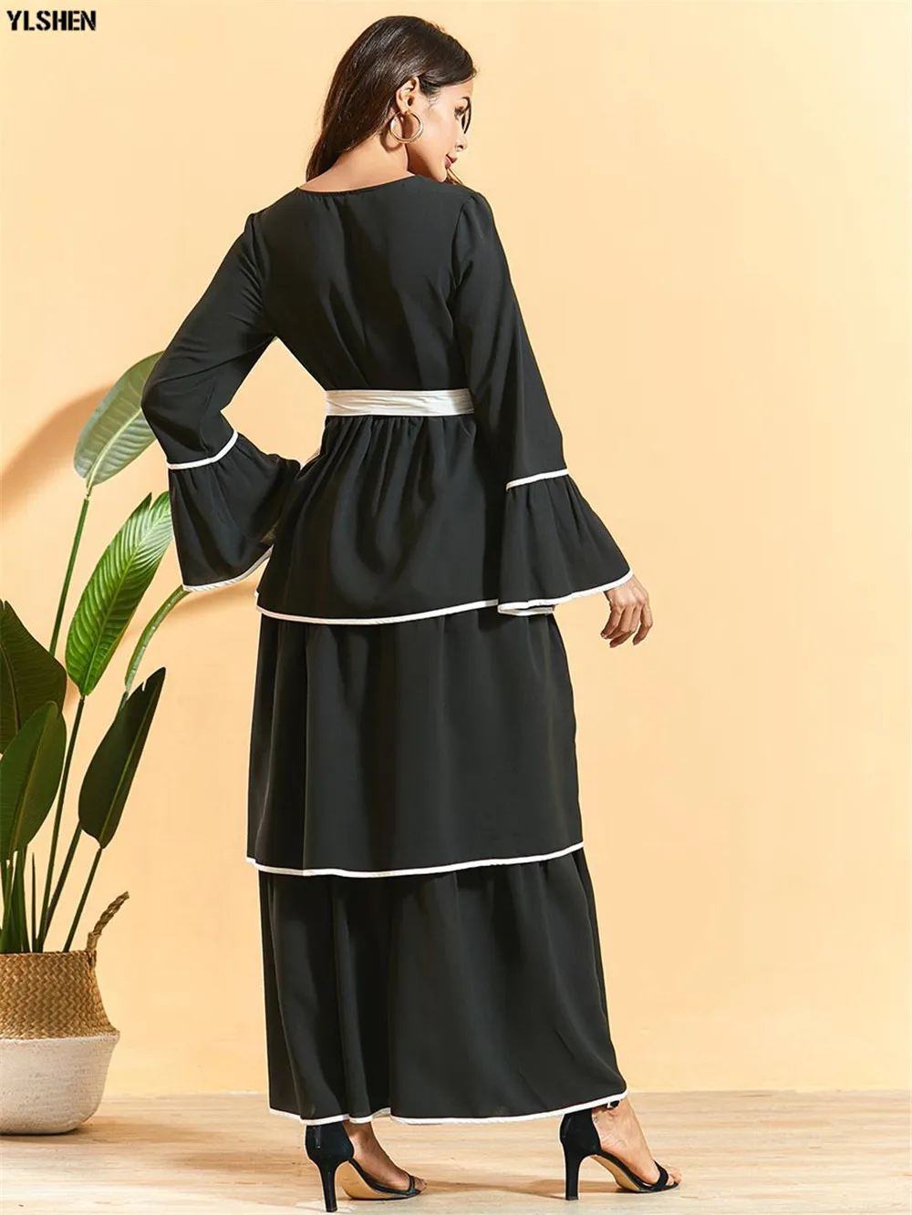 Abaya Dubai Turkey Muslim Hijab Dress Kaftan Caftan Marocain Islamic Clothing For Women Ramadan Dresses Islam Robe Musulman 05