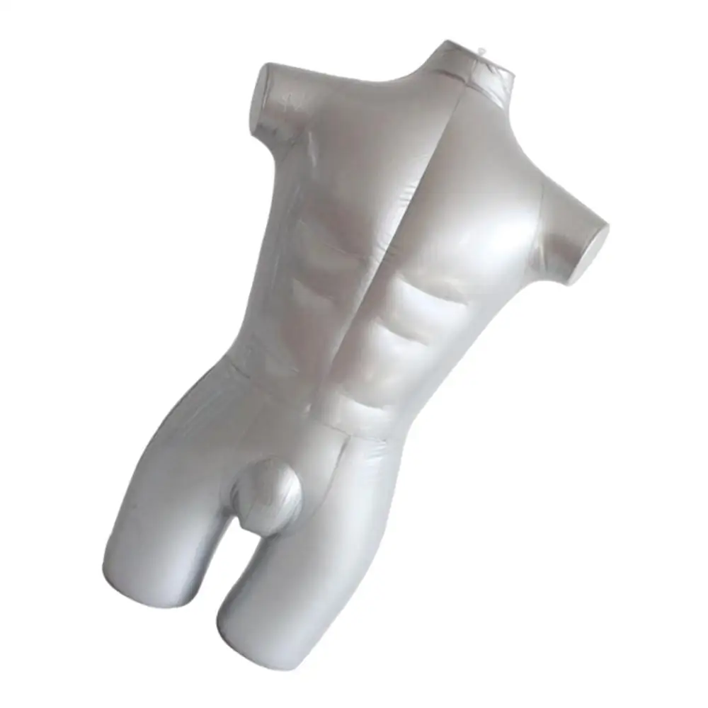 Nafukovací pánský figuríně blanket spodky displej atrapa torzo modelů (no arm)