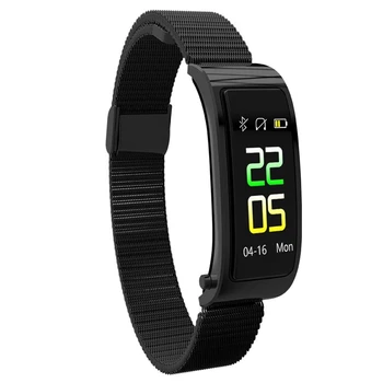 

RISE-Y5 Press Fitness Tracker Digital Display Screen Bluetooth Call Heart Rate Monitor Sports Pedometer Smart Bracelet Smart Ban