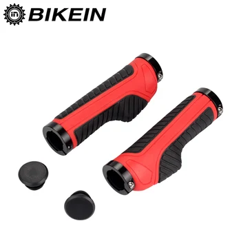 

BIKEIN Cycling Mountain Bicycle Anti-Skid Bike Grips MTB 3 Colors Lockable Comfortable Rubber Handle Cover Grip 22mm Bar Ends