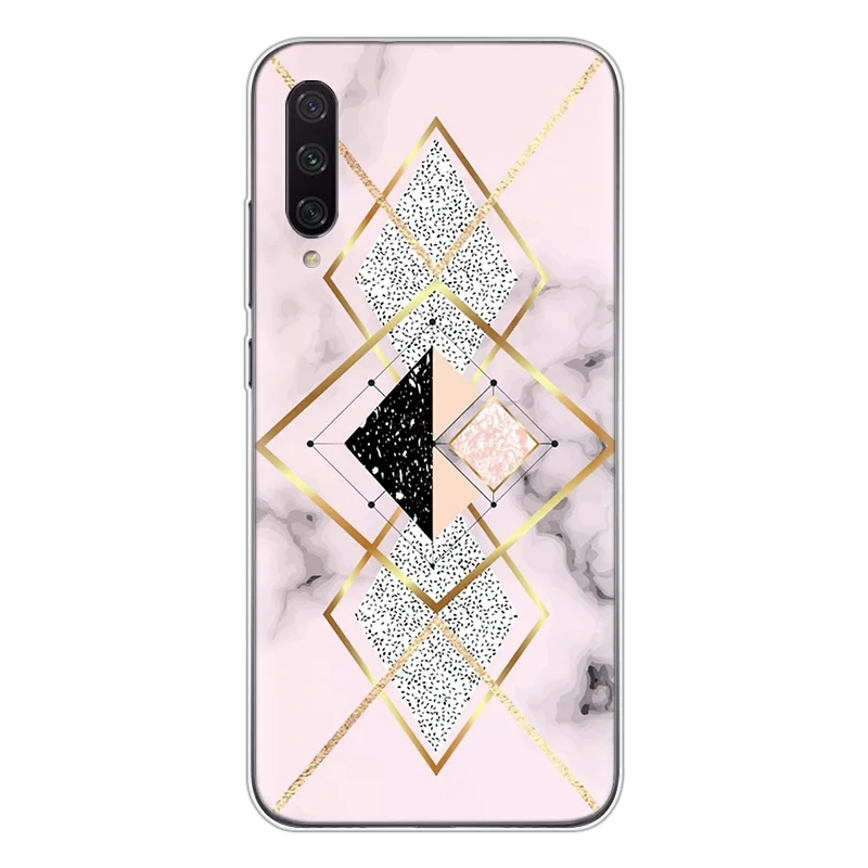 Чехол для Xiaomi Mi A3 A 3 6,01 дюйма, чехол для телефона, силиконовый чехол для Xiaomi Mi A3, чехол для задней панели из ТПУ, мягкий чехол с мраморным узором для девочек