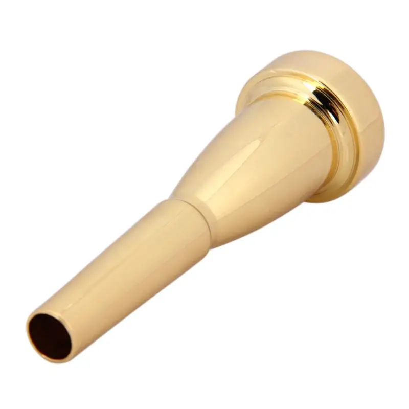 Позолоченный Мега насыщенный тон труба мундштук 7C сирена в металлическом корпусе труба рот музыкальный инструмент