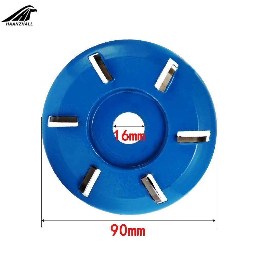 Мощность резьба по дереву дисковая угловая шлифовальная машина Деревообрабатывающий турбо Круглый/самолет для 16 мм апертура угловая шлифовальная машина вложение фреза