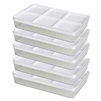 

5Pcs/set Seed Sprouter Tray Seed Growing Tray Germination Tray In Garden 2020 new arrival - White