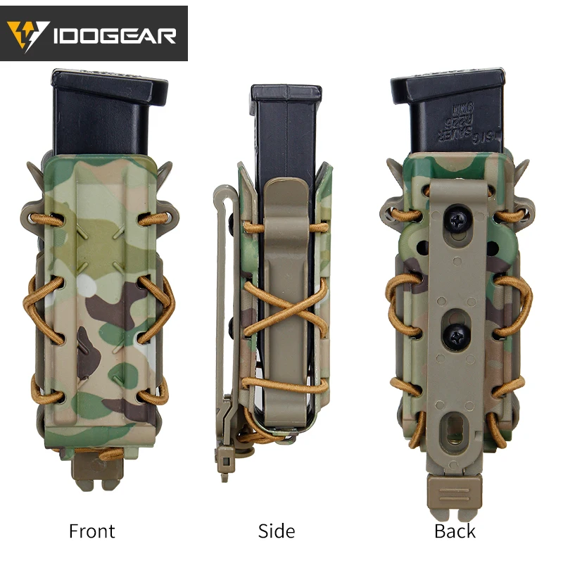 IDOGEAR тактический Чехол для журналов чехол для кружек подсумок для оружия 9 мм Mag Чехол армейский тактический пояс страйкбол сумки 3559