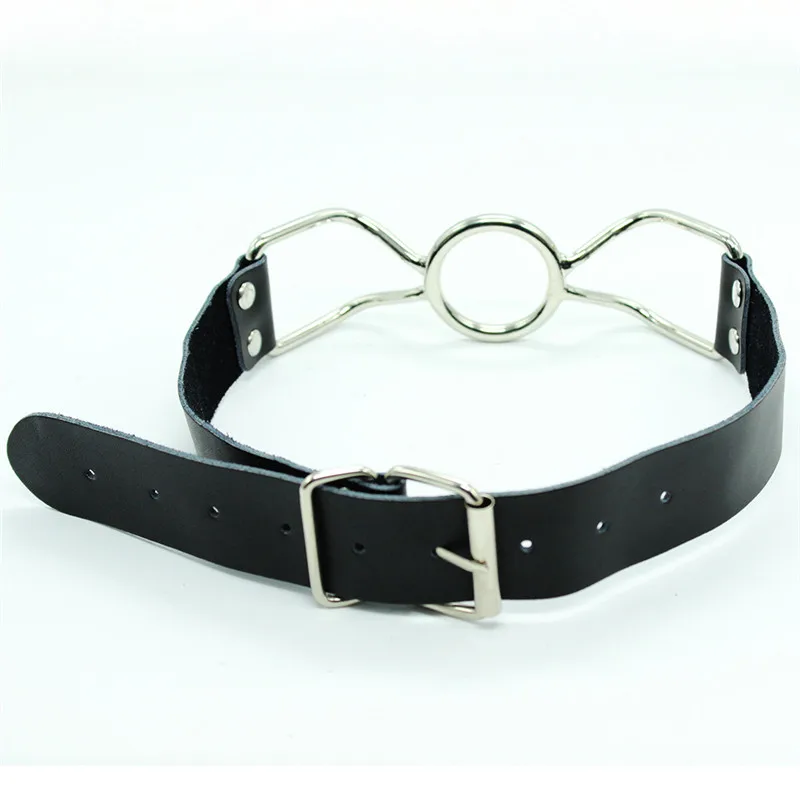 BDSM Mouth Gag Metal Adjustable PU Leather Claw Hook Force For Women Couple Slave Bondage Wips Erotic Oral Sex Toy Accessories (5).jpg_.webp