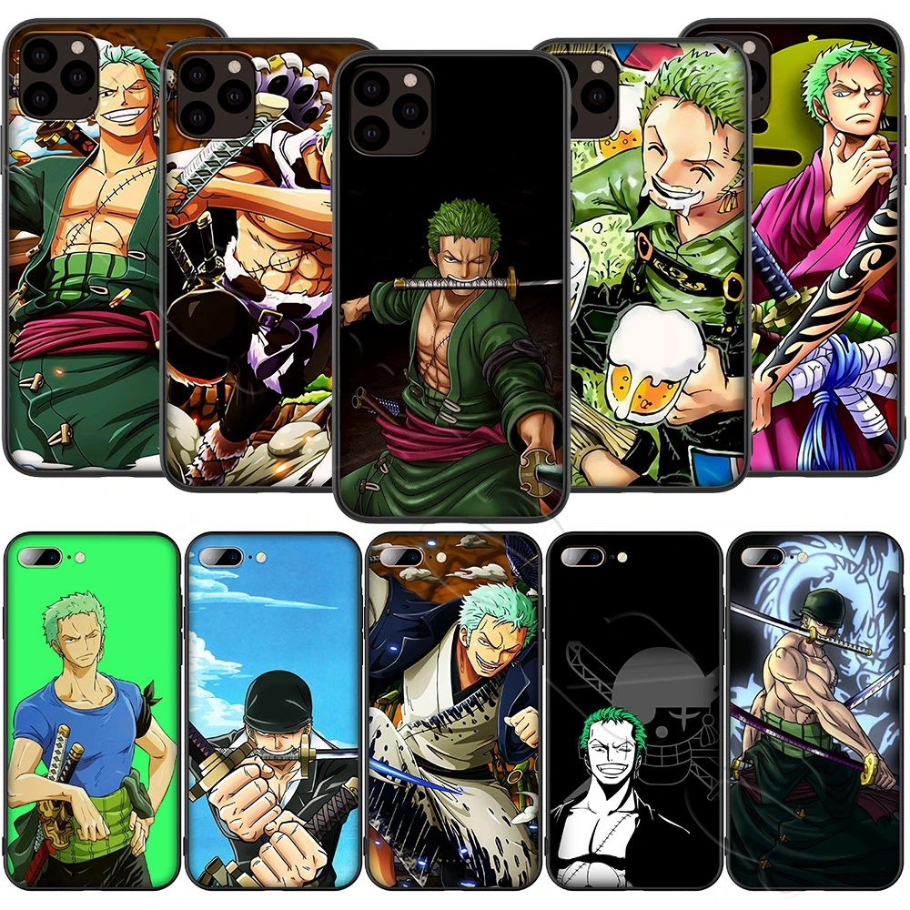 Силиконовый мягкий чехол Lavaza One Piece Pirate Hunter Для iPhone 12 Mini 11 Pro XS Max XR X 8 7 6 6S Plus 5 5S SE |