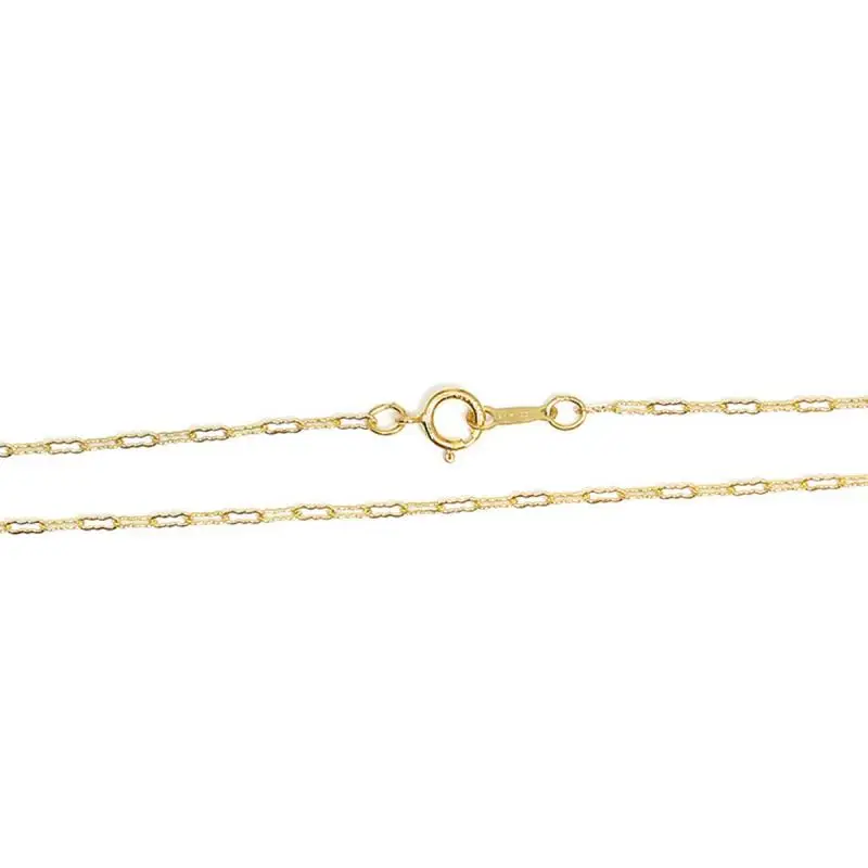 

Beadsnice Gold Filled Cable Chain Necklace with Spring Clasp Finished Necklace 40140
