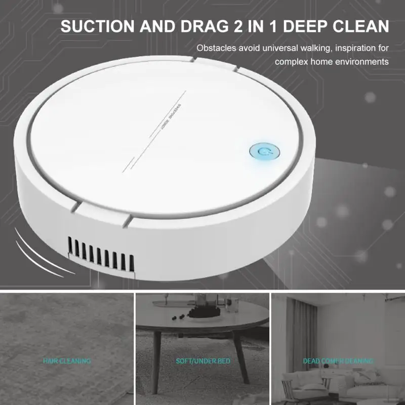

Automatic Robot Vacuum Floor Cleaner Auto Robot Mop Sweeper Machine Vacuum Cleaner For Home Automatic Sweeping Dust