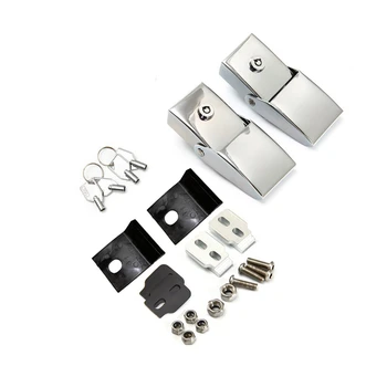 

for Jeep Wrangler JK 2007-2017 Car Retrofit Hood Latch Hood Latch Stainless Steel Hood Latch Hood Latch Latch Latch Kit (Silver)