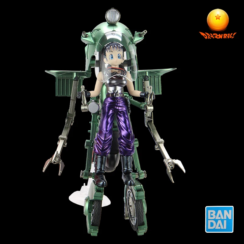 BANDAI японского аниме Dragon Ball Bulma 22 см металлическая раскраска Сборная модель мотоцикла экшн-игрушка Фигурки Рождественский подарок