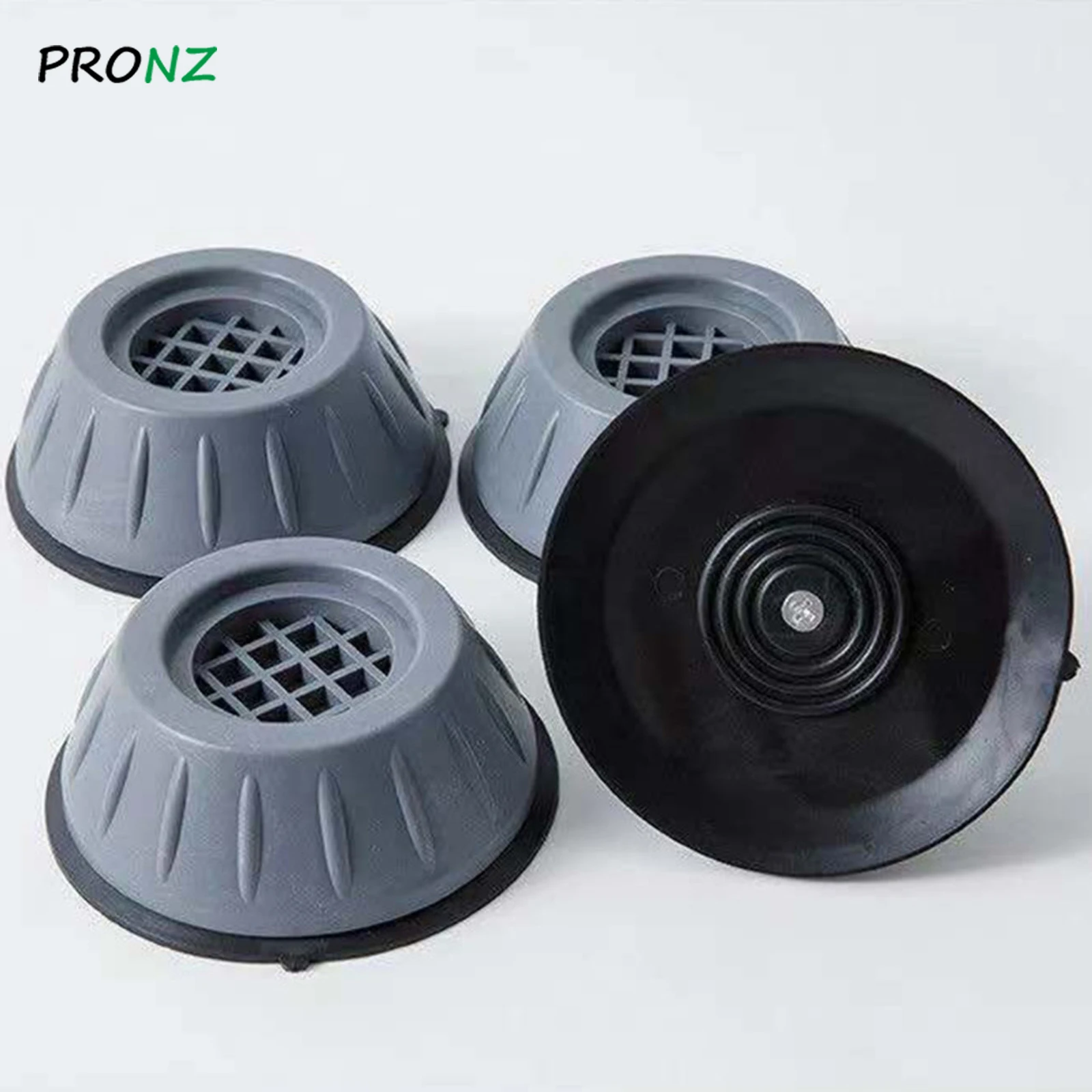 Washing Machine Anti Vibration Feet Pads Rubber Mat Anti-Vibration Pad Dryer Fixed Non-Slip Noise-reducing Pads Support Dampers