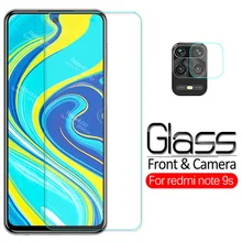 2 in 1 camera lens protective Glass For xiaomi redmi note 9s note9s note 9 s screen protector redmi note 9s Glass tempered Film