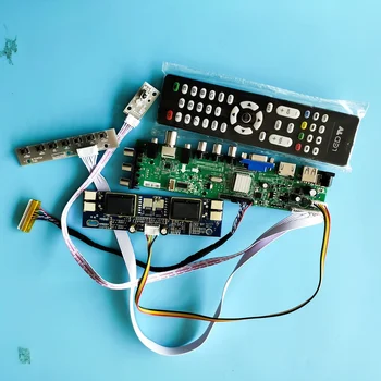 

Kit for LM190E03-B4/LM190E03-B4K1 USB TV remote DVB-T Digital LCD Panel 4 CCFL HDMI VGA 1280X1024 Controller board 30pin 19"