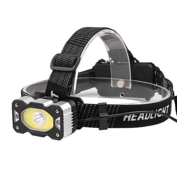 

Super Bright LED Zoomable head light lamp Flashlight Torch Headlight with LED Body Motion Sensor for Camp LED head light lamp US