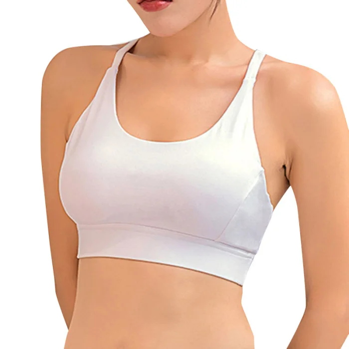 Women Fitness Bra Wireless Shockproof Quick Dry Push Up Yoga Lifting Bra THJ99