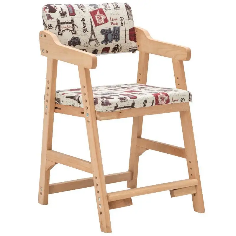 

Meuble Learning Tower Mobiliario For Wood Adjustable Kids Baby Children Furniture Cadeira Infantil Chaise Enfant Child Chair