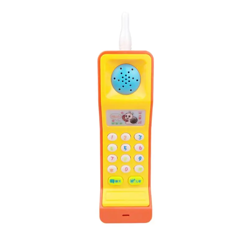 1 шт. детские милые Мультяшные кнопки Handphone музыкальные песни ...