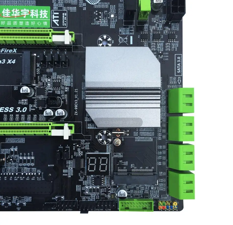 X99 MB компьютерная розетка LGA2011-3 чипсет процессора DDR4 памяти RJ45 LAN Порты и разъёмы SATA3.0 M.2 USB3.0 Интерфейс