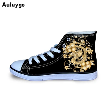 

Aulaygo 3D Dragon Printing Kids Shoes Canvas Casual Sneakers High Quality Children's Shoe 2020 Boys School Girls Sports Footwear