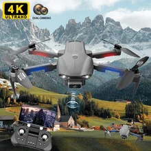 Dron plegable con cámara Dual para niños, cuadricóptero profesional con Motor sin escobillas, GPS, 5G, FPV, F9, 6K, 2021