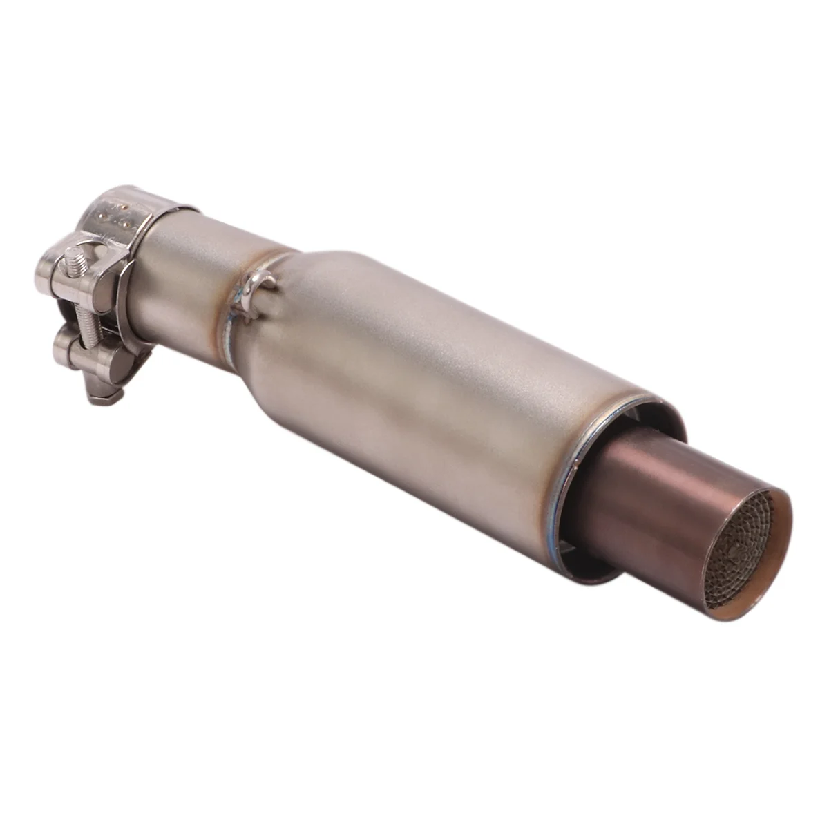 Motorcycle GP Exhaust Muffler Pipe Middle Connector Link Pipe Tube With Catalyst Slip On For COLOVE Cobra 321 R 321R ZF400 500 - Image 5