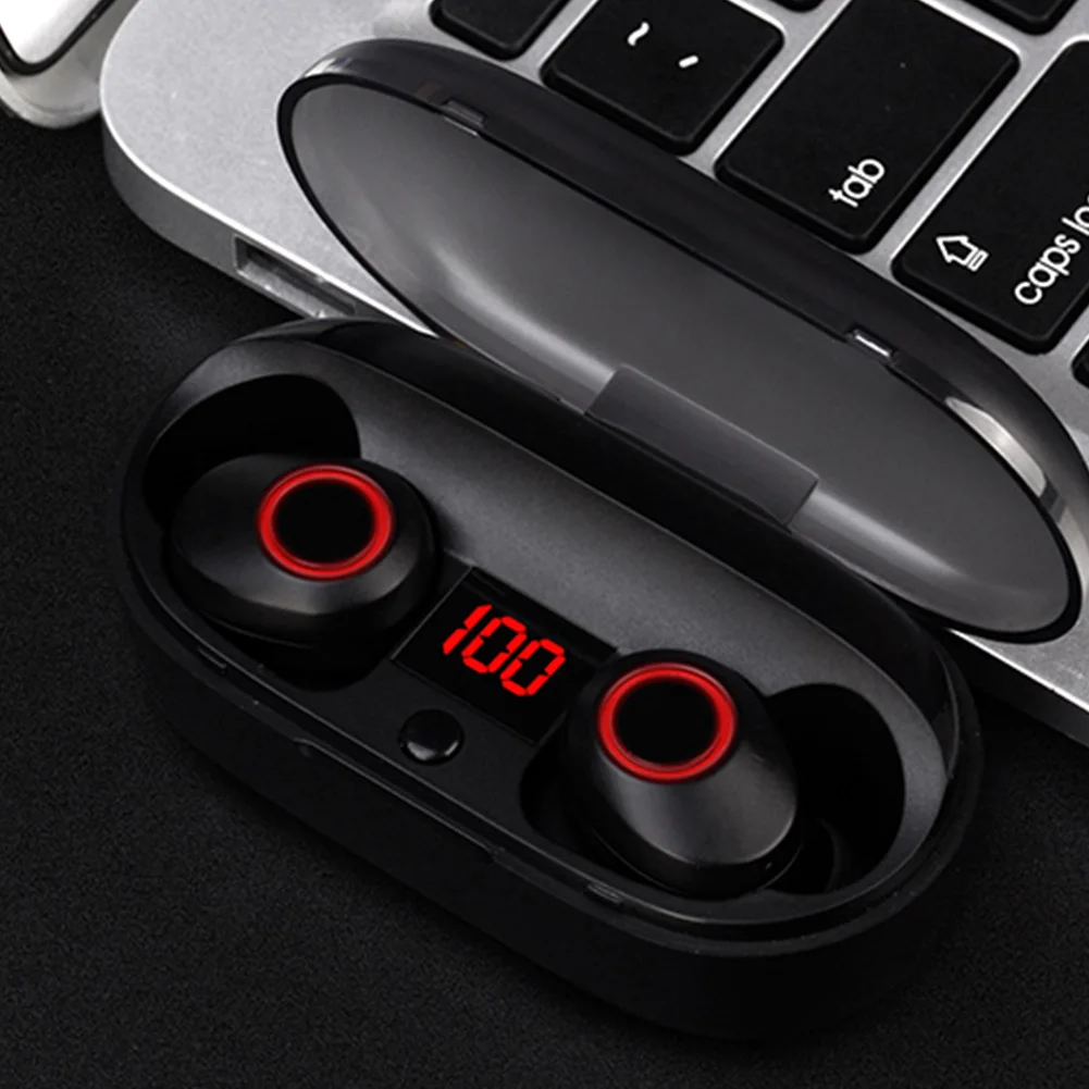 Магнитный зарядный чехол с Bluetooth и регулятором громкости HD Звук Водонепроницаемый двойной микрофон мини беспроводной