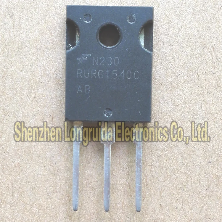 10 шт. RURG1540C RURG1540 TO-247 15A 400V гипербыстрые двойные диоды | Электроника