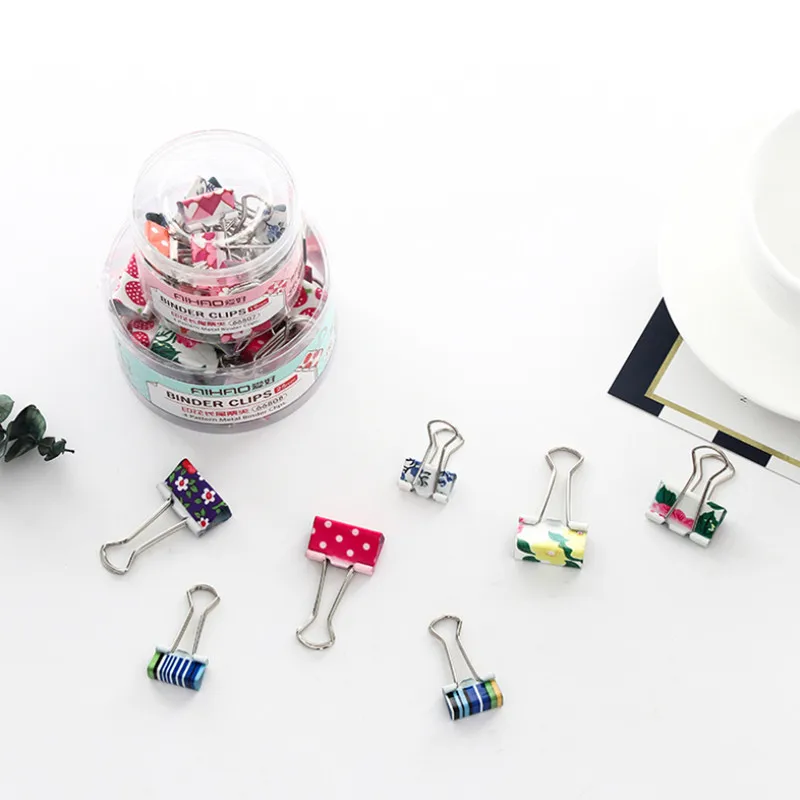 fresh lovely printing binder clips long tail clip bookmarks metal paperclip