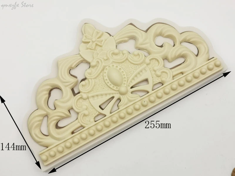 

LY-0229-New European style embossed silicone mold Wedding cake side embossing mold Diy baking tray tool