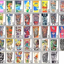 Детские модели татуированные руки татуировка манжета рука рукав солнце-стойкая Татуировка Манжета Прохладный нарукавник с татуировкой выбор цвета