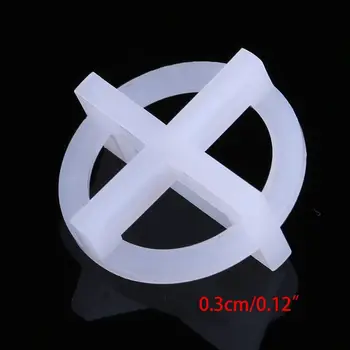 

100pcs Cross Tile Leveling Recyclable Plastic System Base Spacer Tools D5BD