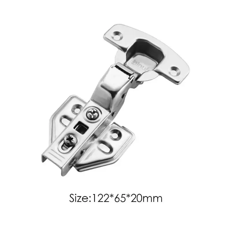 Kitchen Cabinet Mute Large Angle Cupboard Door Hinge Furniture Hardware Parts Good Toughness and High Hardness Handy - Цвет: D