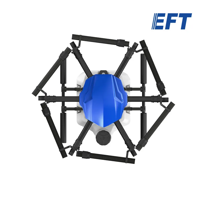 EFT E616-S 16L сельскохозяйственный опрыскивающий Дрон Водонепроницаемая платформа полета 1628 мм гексакоптер рамка