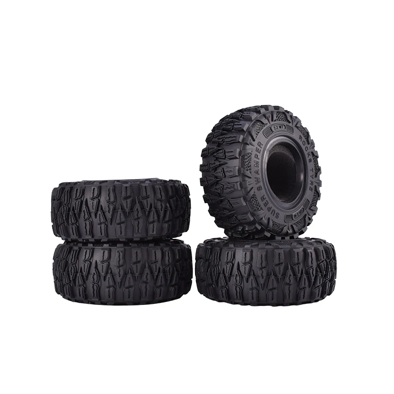 4 шт. AUSTAR 2 дюймов 120 мм резиновые шины для Traxxas TRX 1/10 осевой SCX10 90056 90045 RC Рок