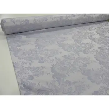 

SATIN FABRIC BROCADE, Ref. MANISES LILAC footage 2,45 Mts. x width 2,80 m.