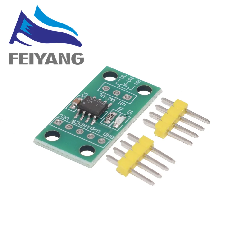 

1PCS X9C103S Digital Potentiometer Board Module DC3V-5V for Arduino