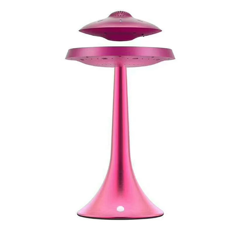 New Anti-Gravity Speaker Lamp Light Wireless Smart Bluetooth Stereo for Home Bedside DOM668