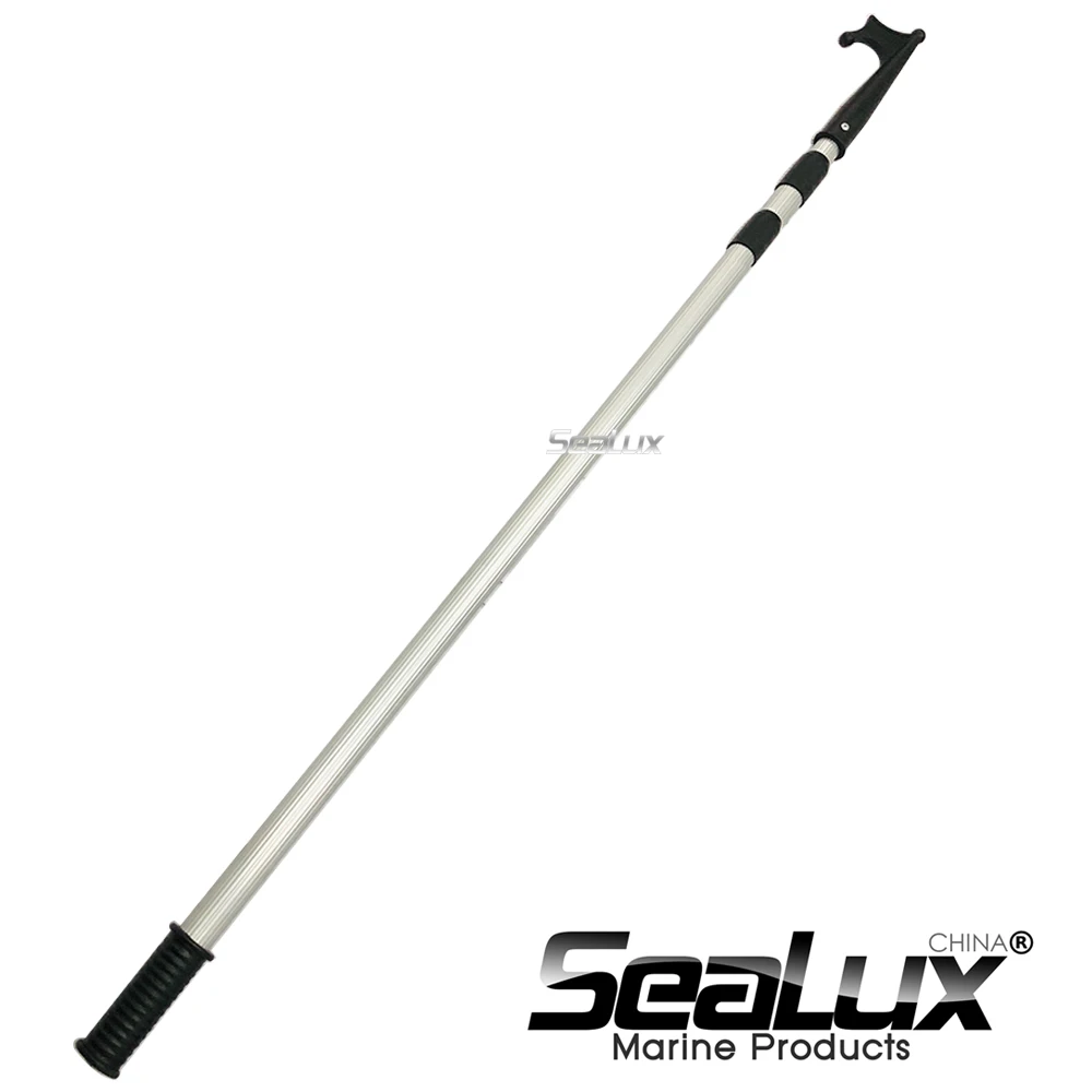 Sealux 3 шага Стандартный Телескопический крюк лодки для морской лодки рыбалка на яхте морской аксессуар