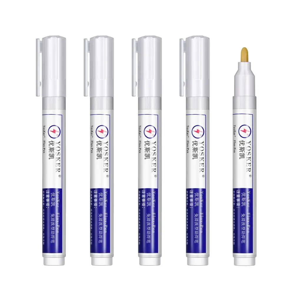 

5Pcs Solar Cells Flux Pen For DIY Solar Panel Soldering