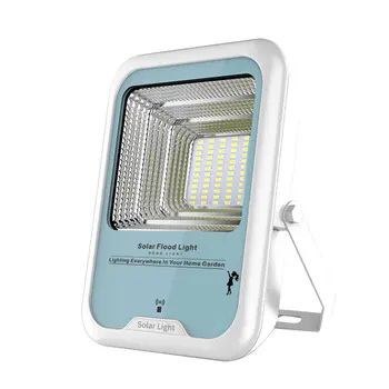 

High brightness 1200 lumen 12W solar panel sensor integrated wall flood light with 7 working mode for street outdoor