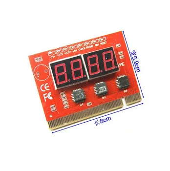

Free Delivery. Red plate 4 PC Troubleshooting Card PCI motherboard test card four test card with a memory test specification