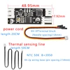 12V 0.8A DC PWM 2-3 Single Wire Fan Temperature Control Speed Controller Chassis Computer Noise Reduction Module NTC B50K 3950 ► Photo 2/6