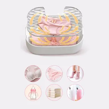 

Disposable USB uv sterilizer box nail decoration tools LED disinfection box for cosmetic salon portable sterilizer storage box