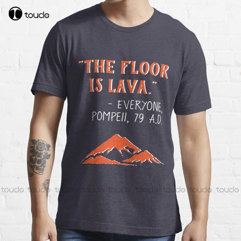 Floor Lava T-shirt | History Tee Shirt | Floor Lava Shirt | History T-shirt - 79 A.d. Aliexpress