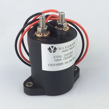 

100A 12V / 24V High Power DC Contactor Load DC750V High Voltage DC Relay Voltage Power Control